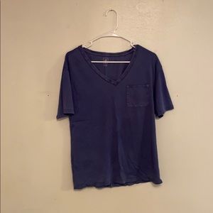 Blue pocket shirt